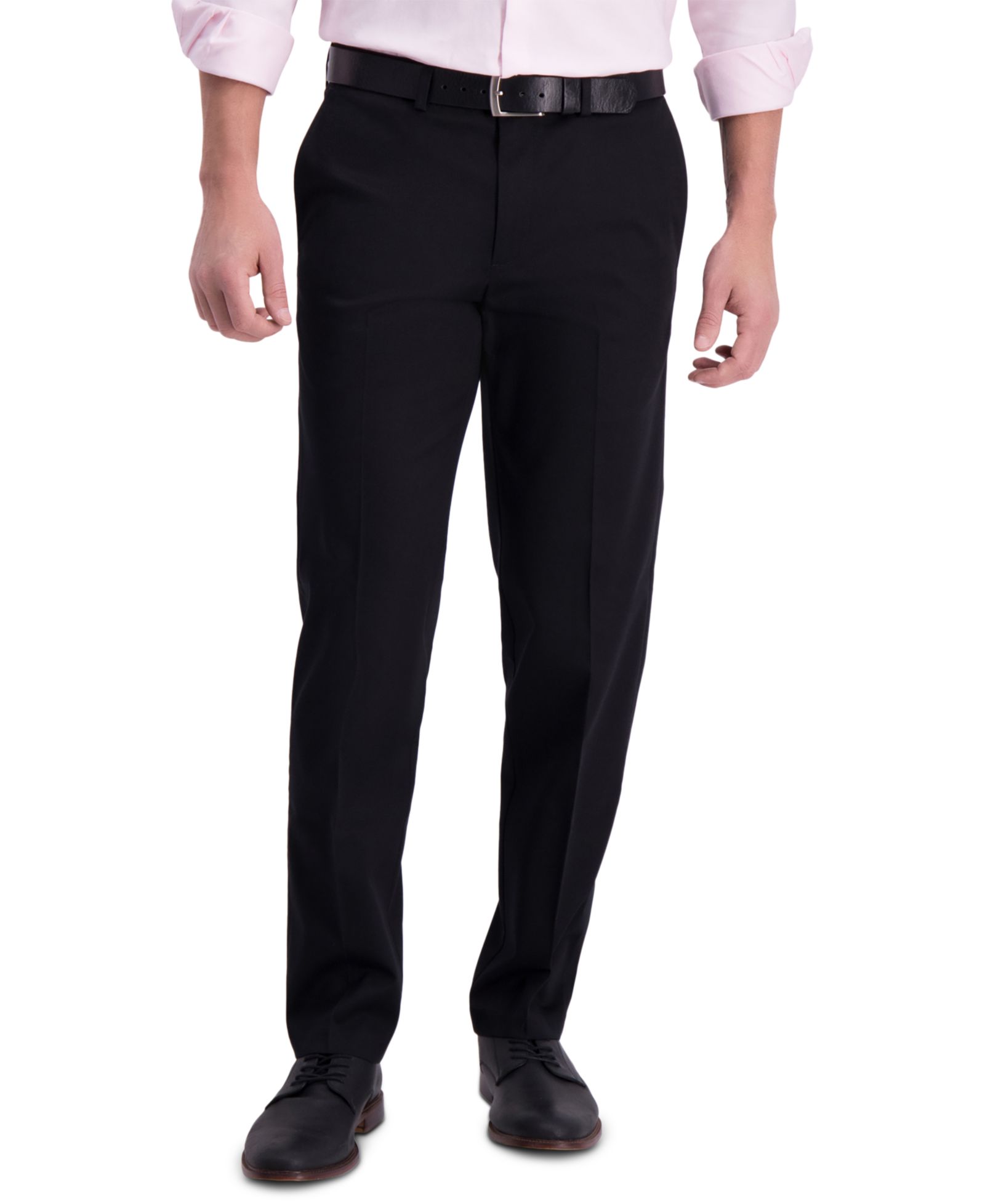 Брюки Haggar Men’s Iron Free Premium Khaki Straight-Fit Flat-Front