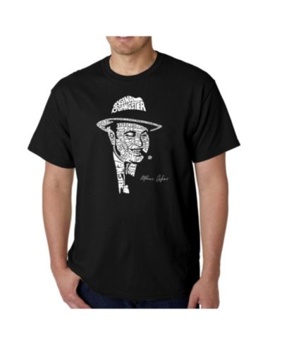 Мужская футболка LA Pop Art Mens Word Art - Al Capone