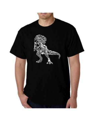 LA Pop Art Мужская футболка Dinosaur
