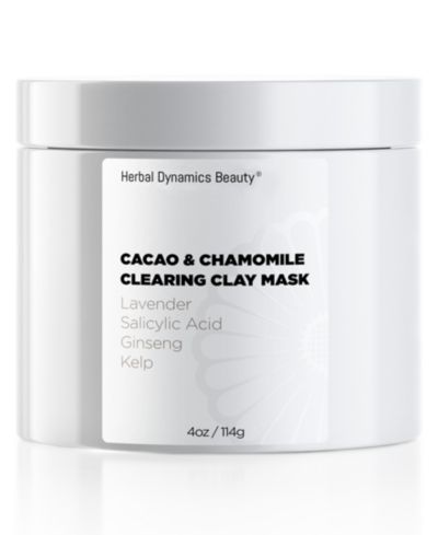Herbal Dynamics Beauty очищающая глиняная маска с какао и ромашкой