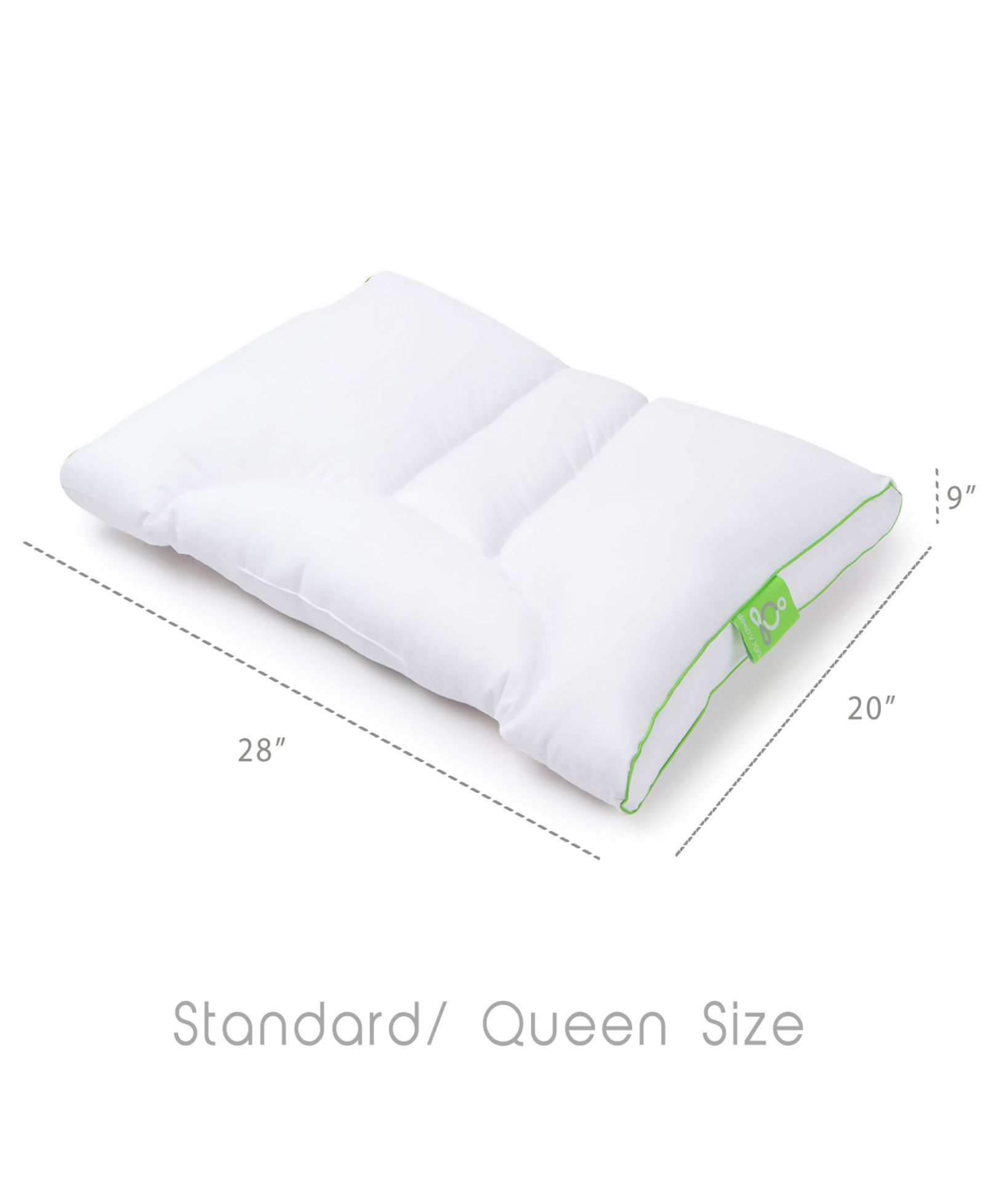 Подушка для сна и йоги Rio Home Fashions Dual Sleep Neck Pillow