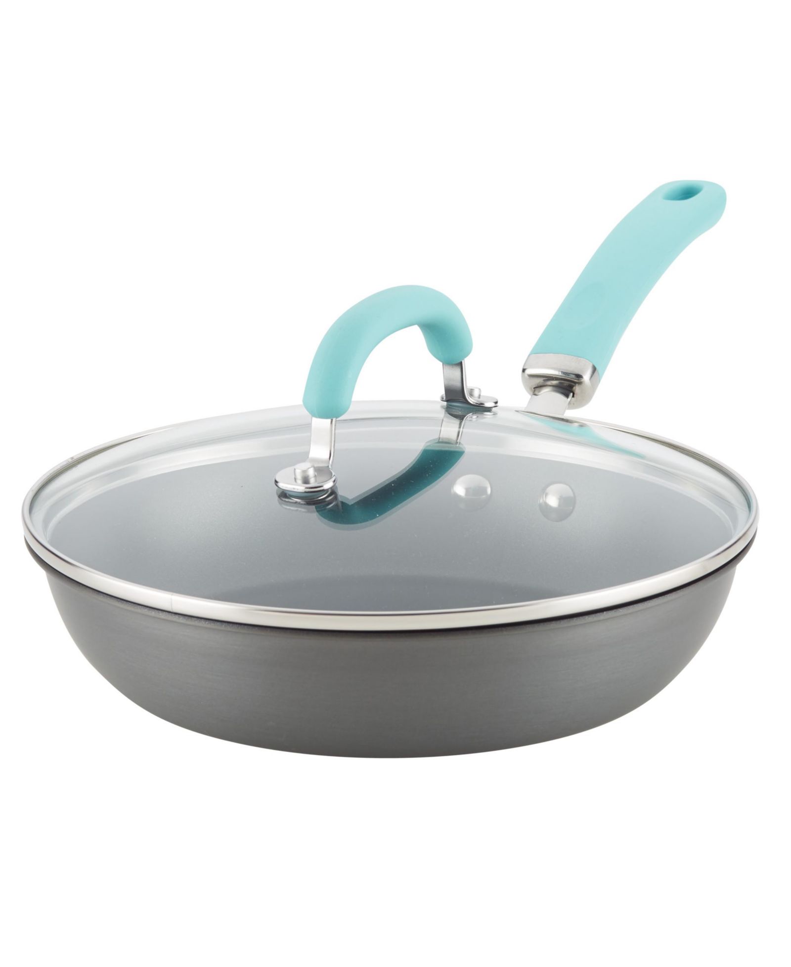 Rachael Ray Create Delicious Hard Anodized Aluminum Nonstick 10.25" Deep Skillet