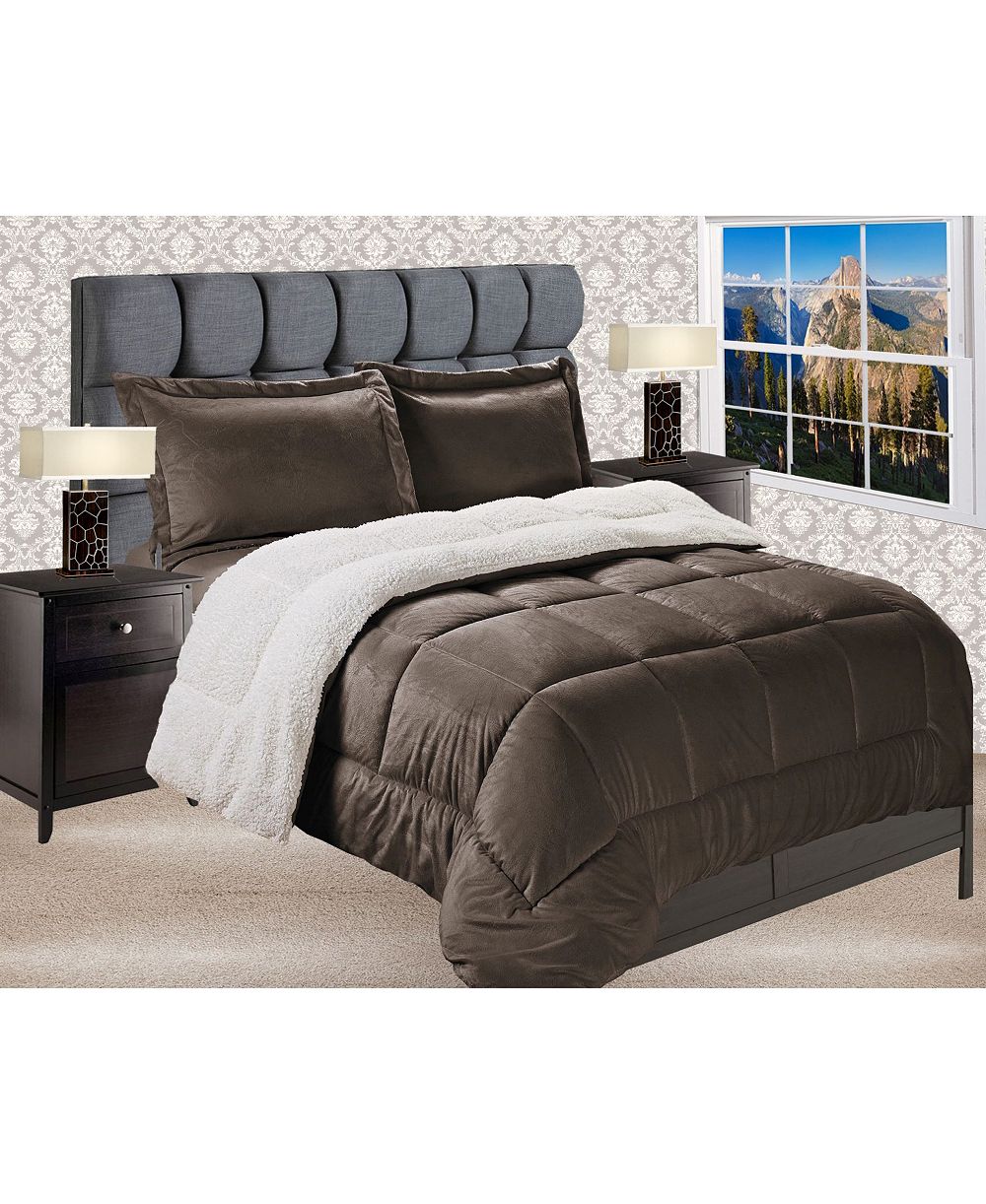 Elegant Comfort двустороннее стеганое одеяло 2-Pc. King