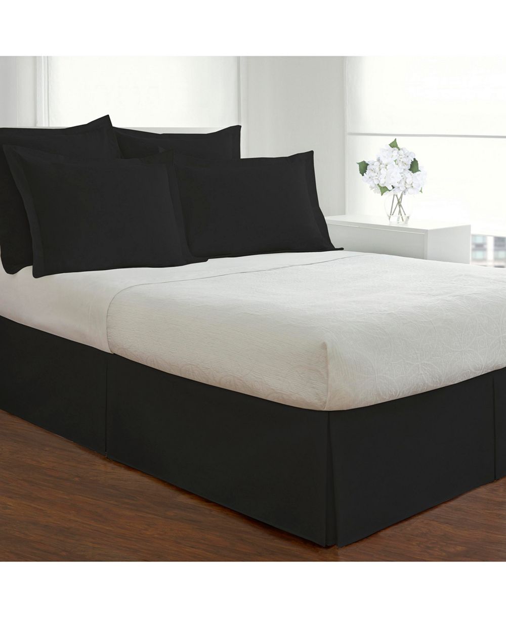 Fresh Ideas Poplin Tailored Bedskirt, King