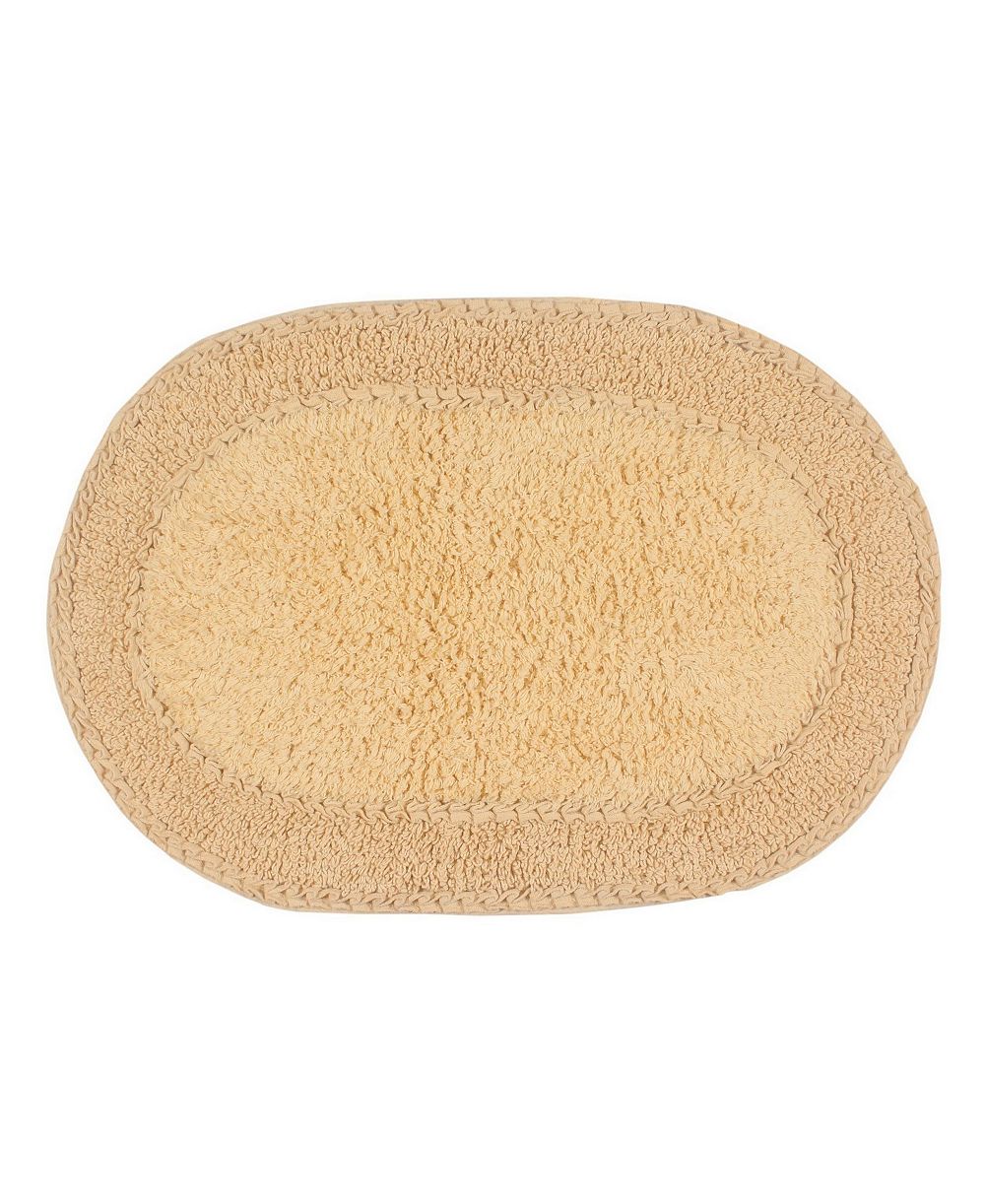 Home Weavers Double Ruffle Bath Rug, 17" x 24"