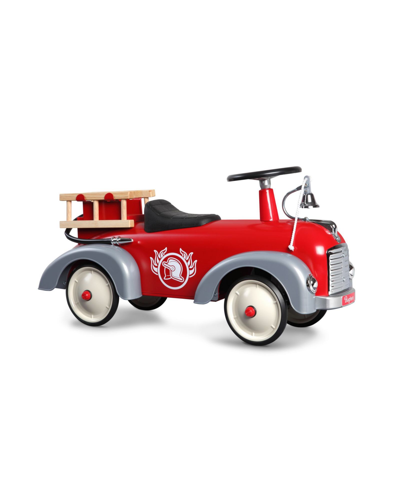 Металлический детский автомобиль Baghera Fireman Ride-On
