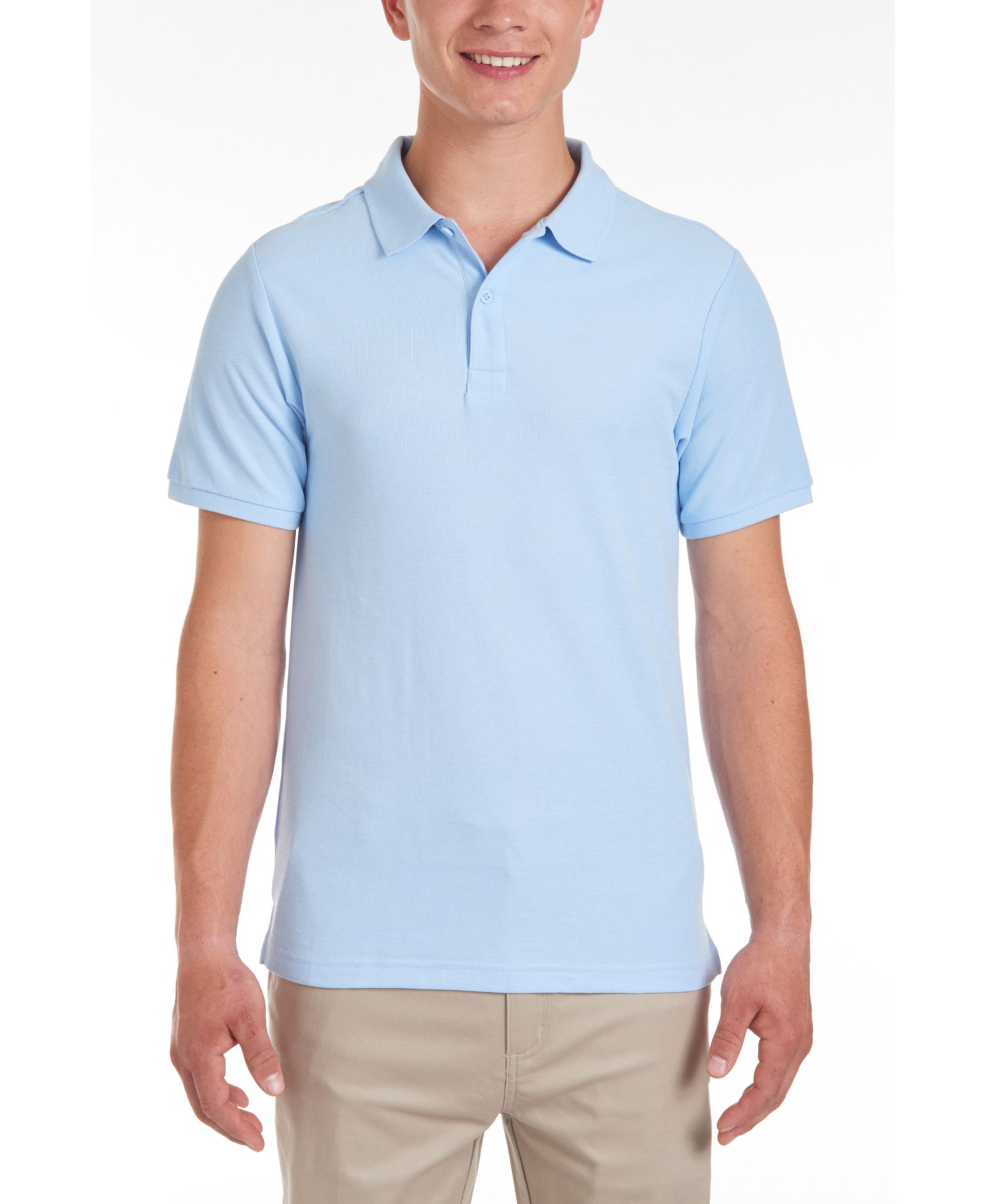Nautica Мужской Uniform Short Sleeve Double Pique Polo