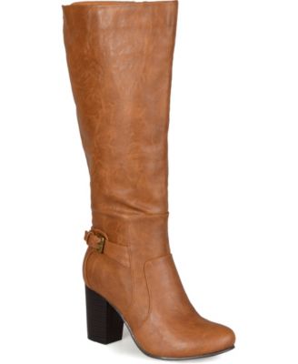 Journee Collection Женские высокие сапоги Carver Block Heel