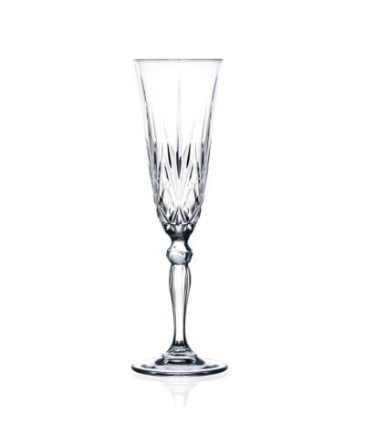 Набор бокалов для шампанского Lorren Home Trends Melodia Collection 6-Pc.