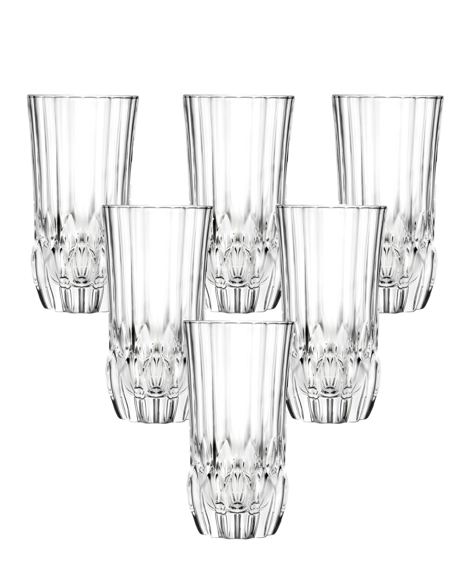 Набор из 6 стаканов Lorren Home Trends Rcr Adagio Crystal High Ball