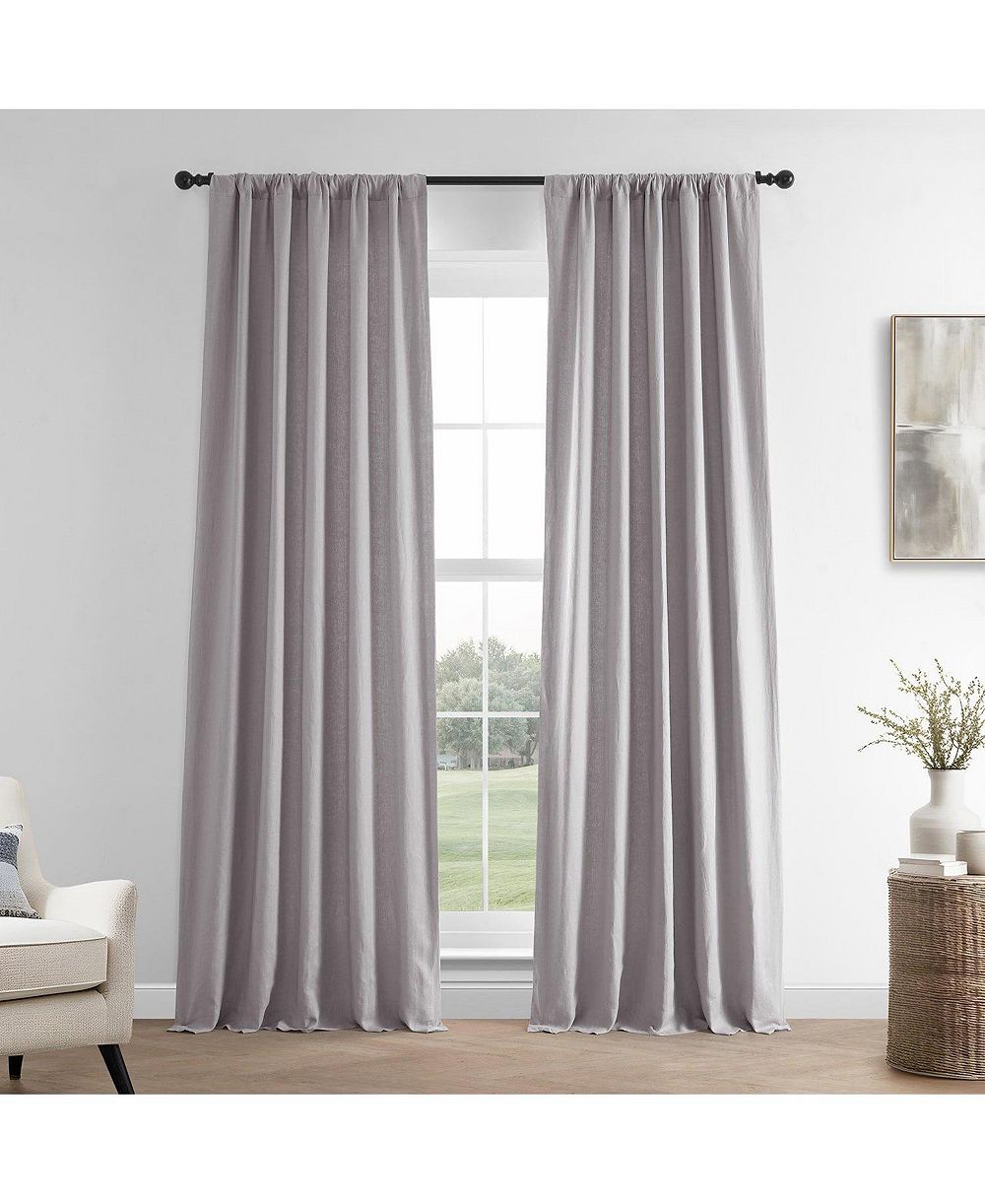 Half Price Drapes шторы из французского льна для затемнения комнаты