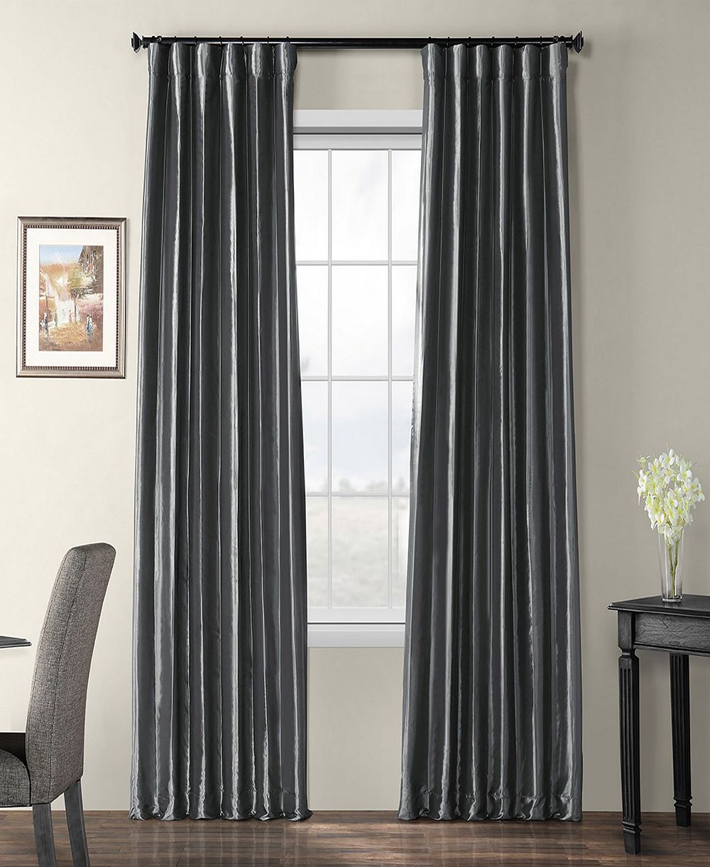 Шторы Half Price Drapes из искусственного шелка таअरта Blackout