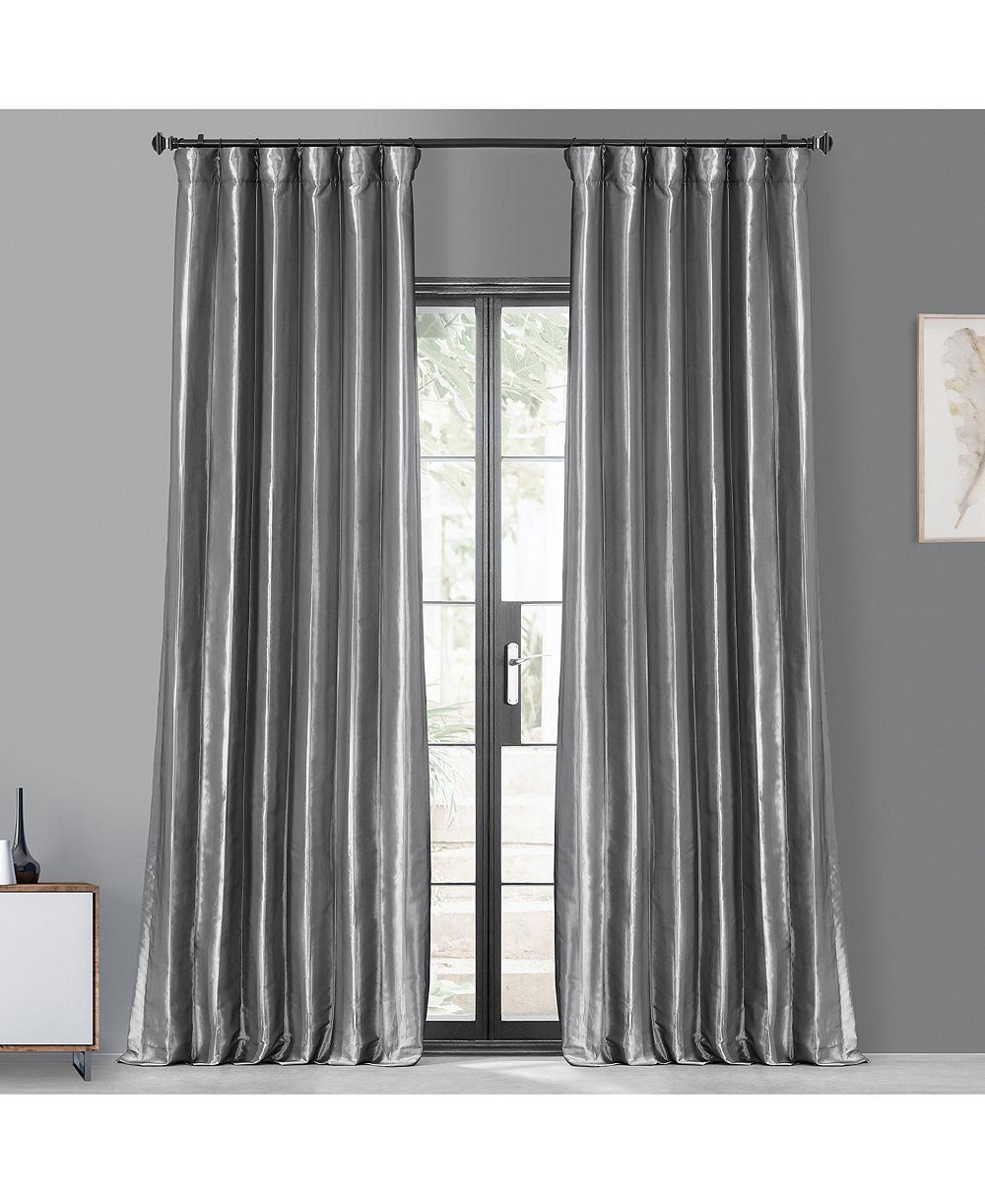 Шторы Half Price Drapes из искусственного шелка тафта блэкаут
