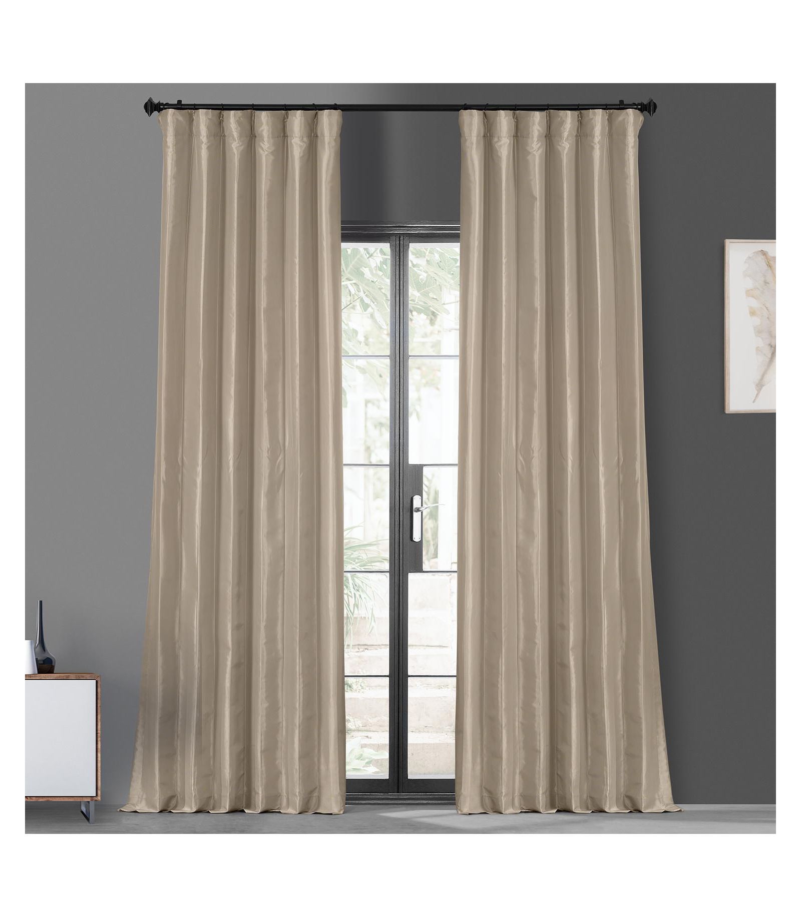 Шторы Half Price Drapes Faux Silk Taffeta Blackout