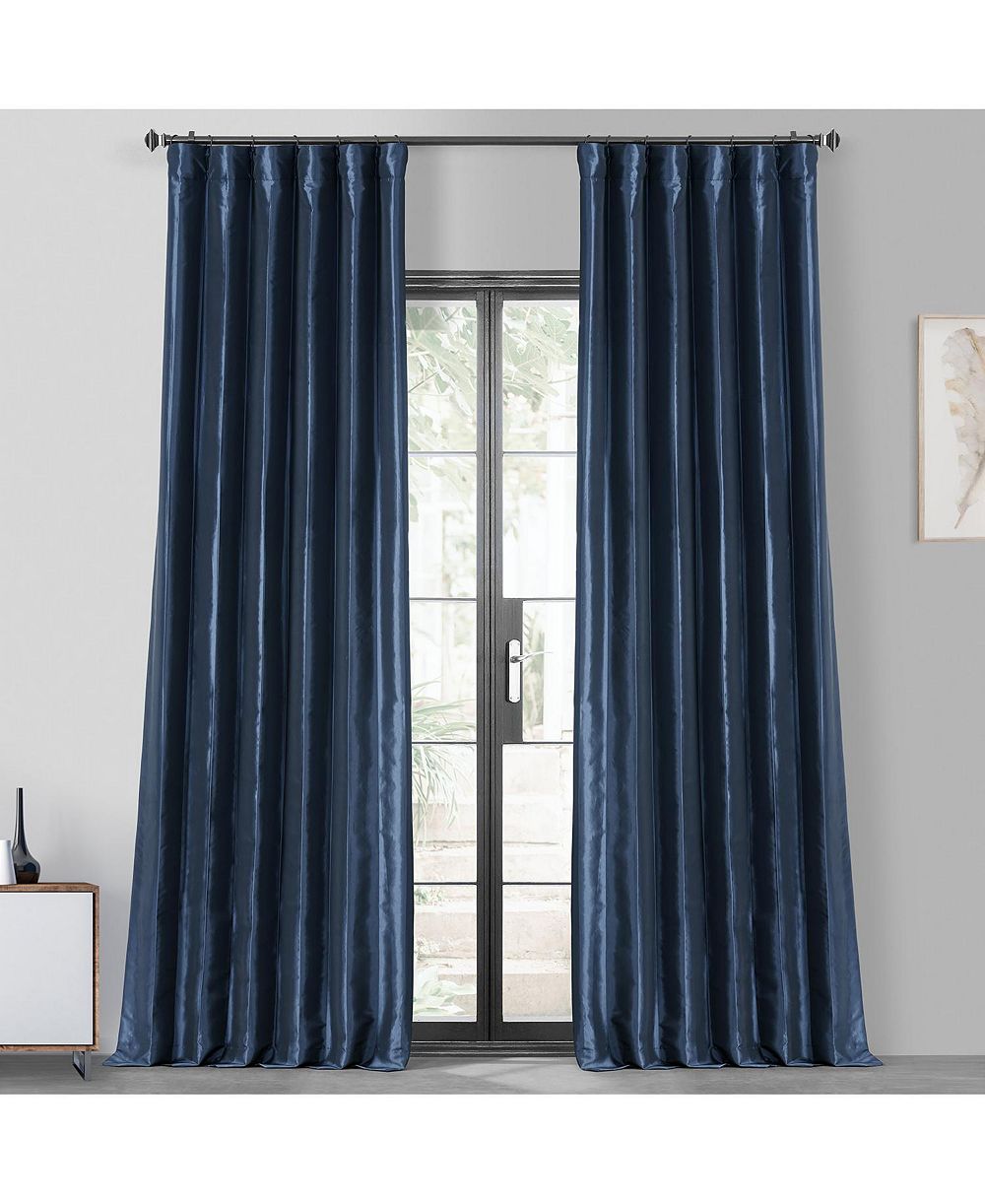 Блэкаут штора Half Price Drapes из искусственного шелка тафты