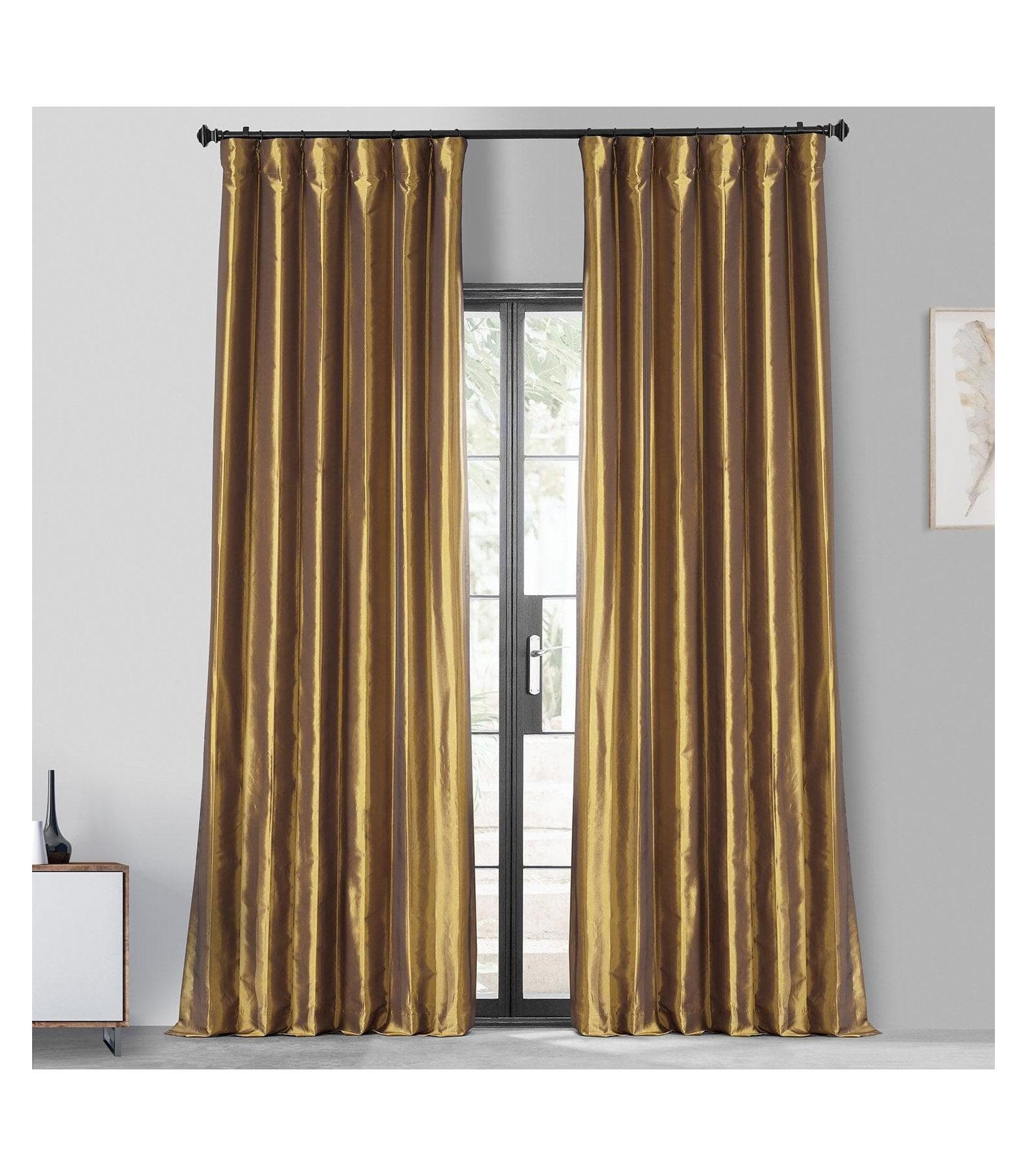 Штора Half Price Drapes Faux Silk Taffeta Blackout