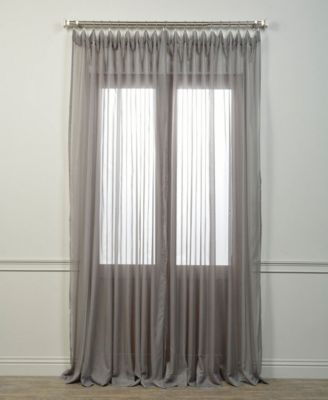 Half Price Drapes Extra Wide Sheer Curtain