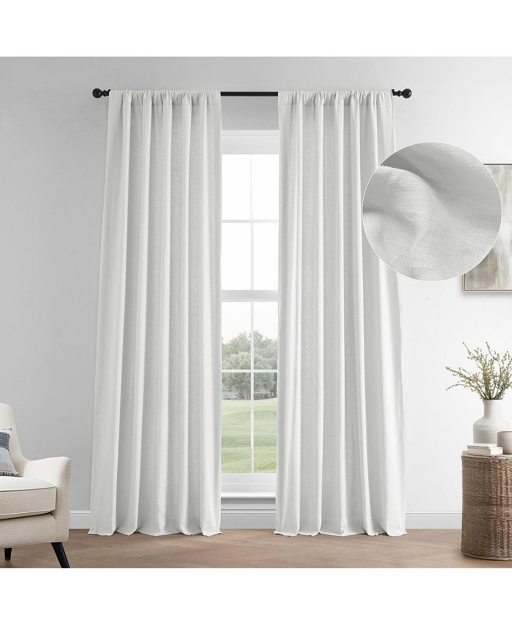 Half Price Drapes Шторы из французского льна, блэкаут