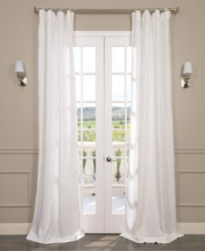 Деликатные шторы Half Price Drapes из французского льна