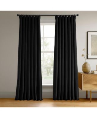 Half Price Drapes Signature Velvet Curtain