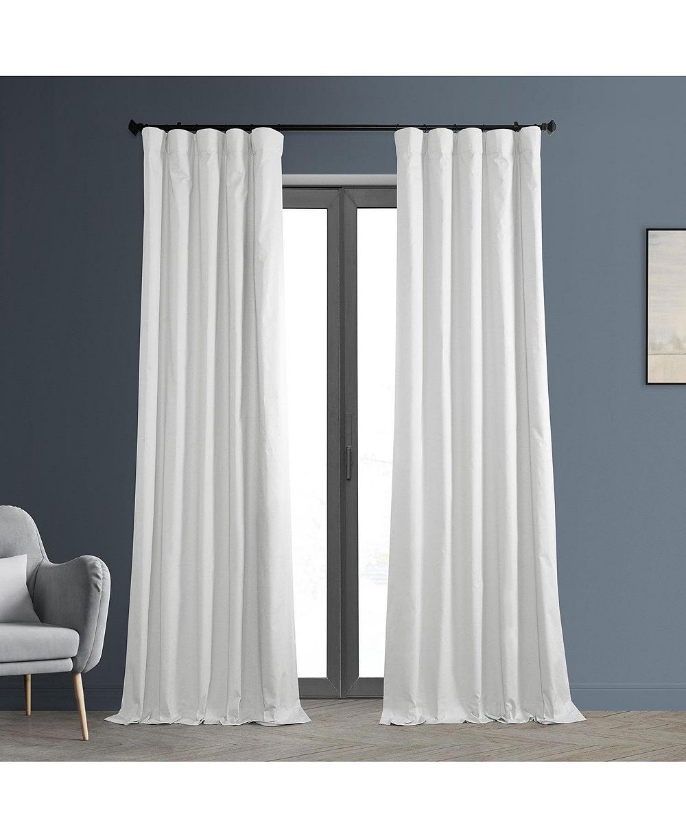 Однотонная хлопковая штора блэкаут Half Price Drapes Hotel Blackout