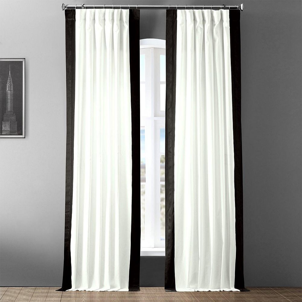 Штора Half Price Drapes Bordered Vertical Printed Cotton