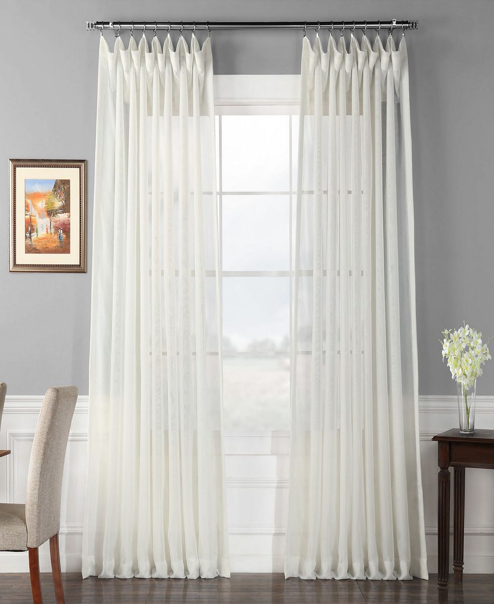 Half Price Drapes Широкая прозрачная занавеска