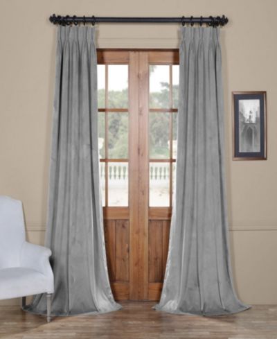 Бархатные шторы Half Price Drapes French Pleat Signature Blackout