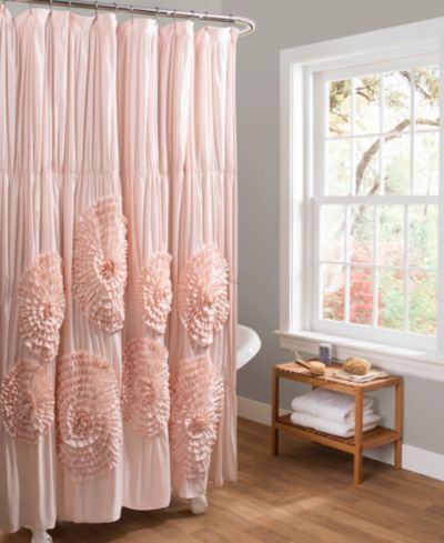 Lush Décor Serena Shower Curtain, 72" x 72"
