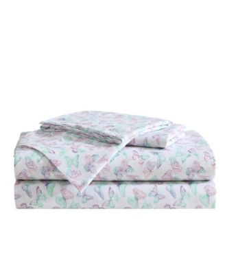 Комплект из 4 простыней Betsey Johnson Silky Microfiber Printed, Full