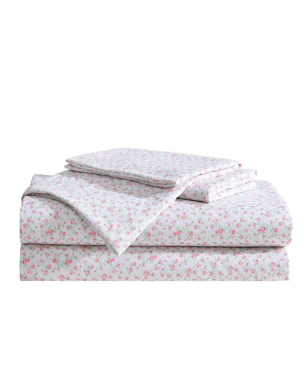 Betsey Johnson Silky Microfiber Printed 3-Pc. Sheet Set, Twin XL