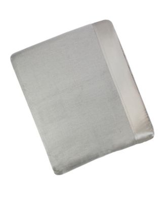 Melange Home Plaza 100% Silk Blanket, Full/Queen