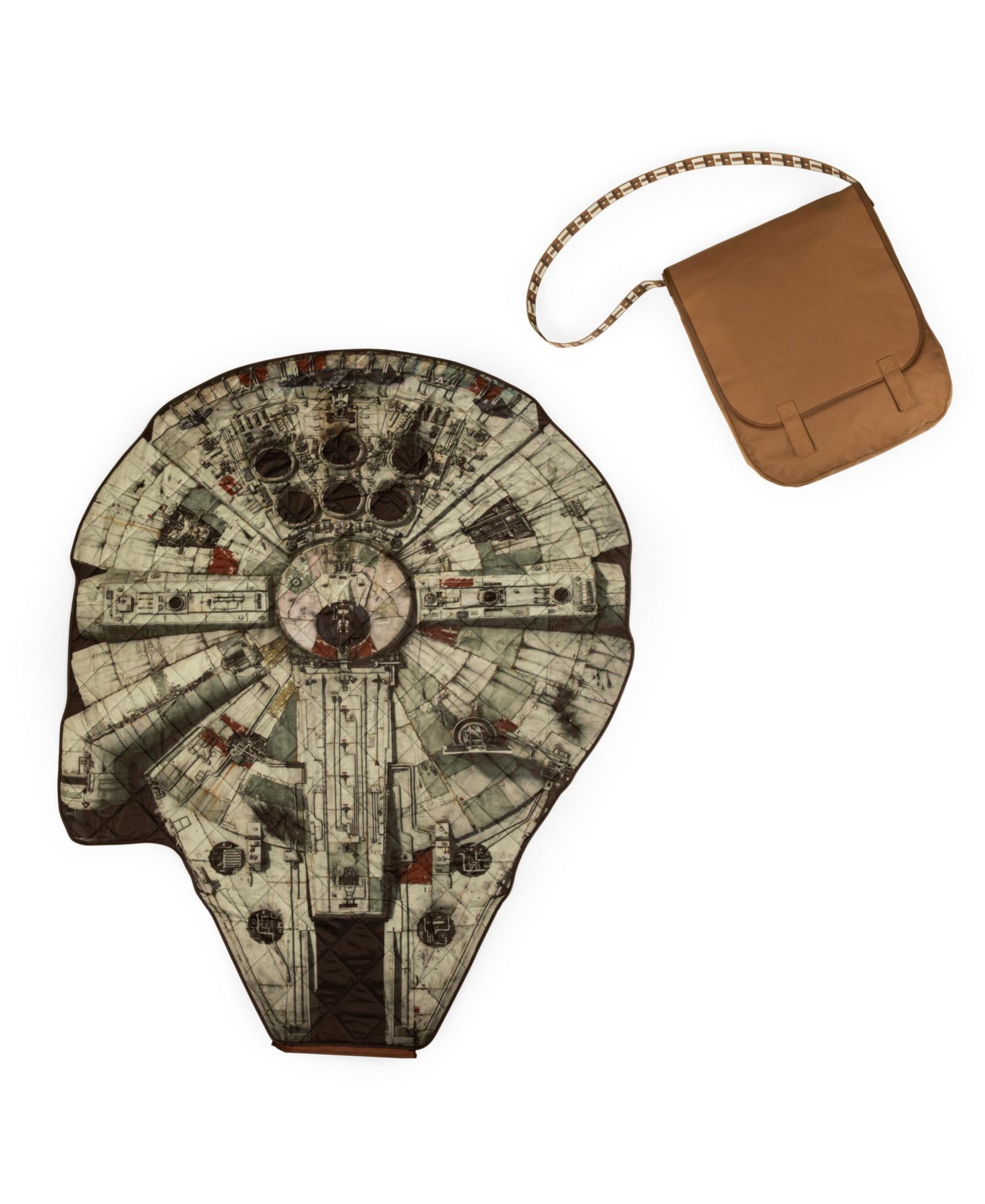 Disney Star Wars Millennium Falcon плед в сумке