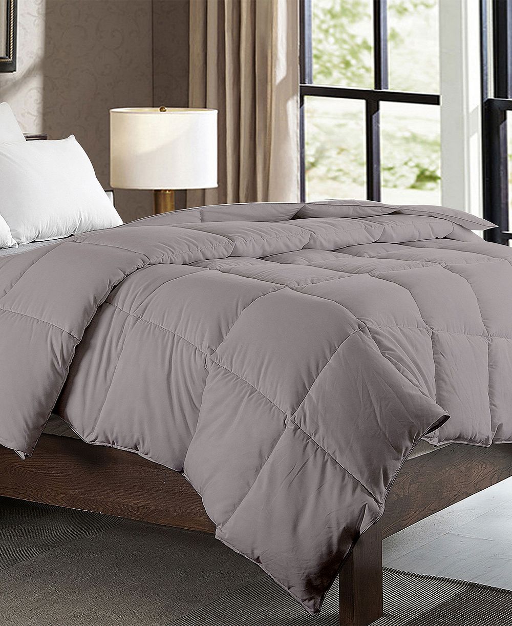 Cheer Collection All Season Down Alternative Hypoallergenic Comforter, King