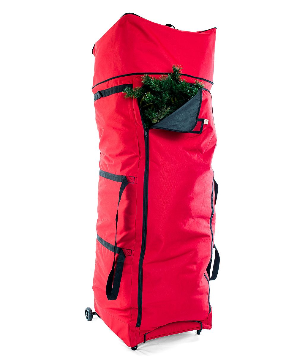 Santa's Bag Artificial Christmas Tree Storage Bag with Wheels, 7'-12' trees