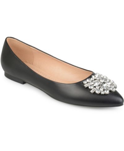 Journee Collection Женские балетки Renzo Jewel с украшениями
