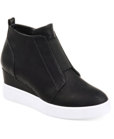 Женские кроссовки Journee Collection Clara Inside Zip Wedge