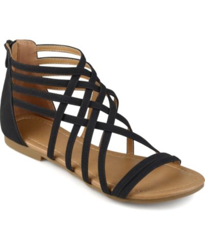 Женские сандалии Journee Collection Hanni Crisscross Strappy Flat
