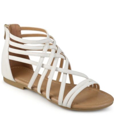 Женские сандалии Journee Collection Hanni Crisscross Strappy Flat