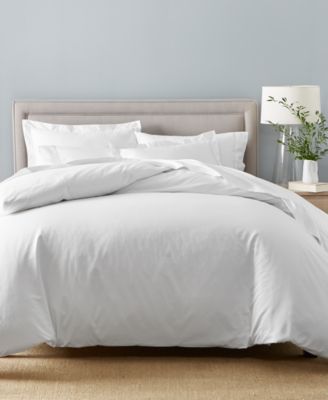 Charter Club 550 Thread Count 100% Cotton 3-Pc. Duvet Cover Set, King, Exclusively at Macy’s