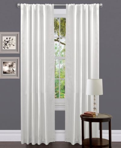 Lush Decor штора Venetian Light Filtering, белая, 54"W x 84"L