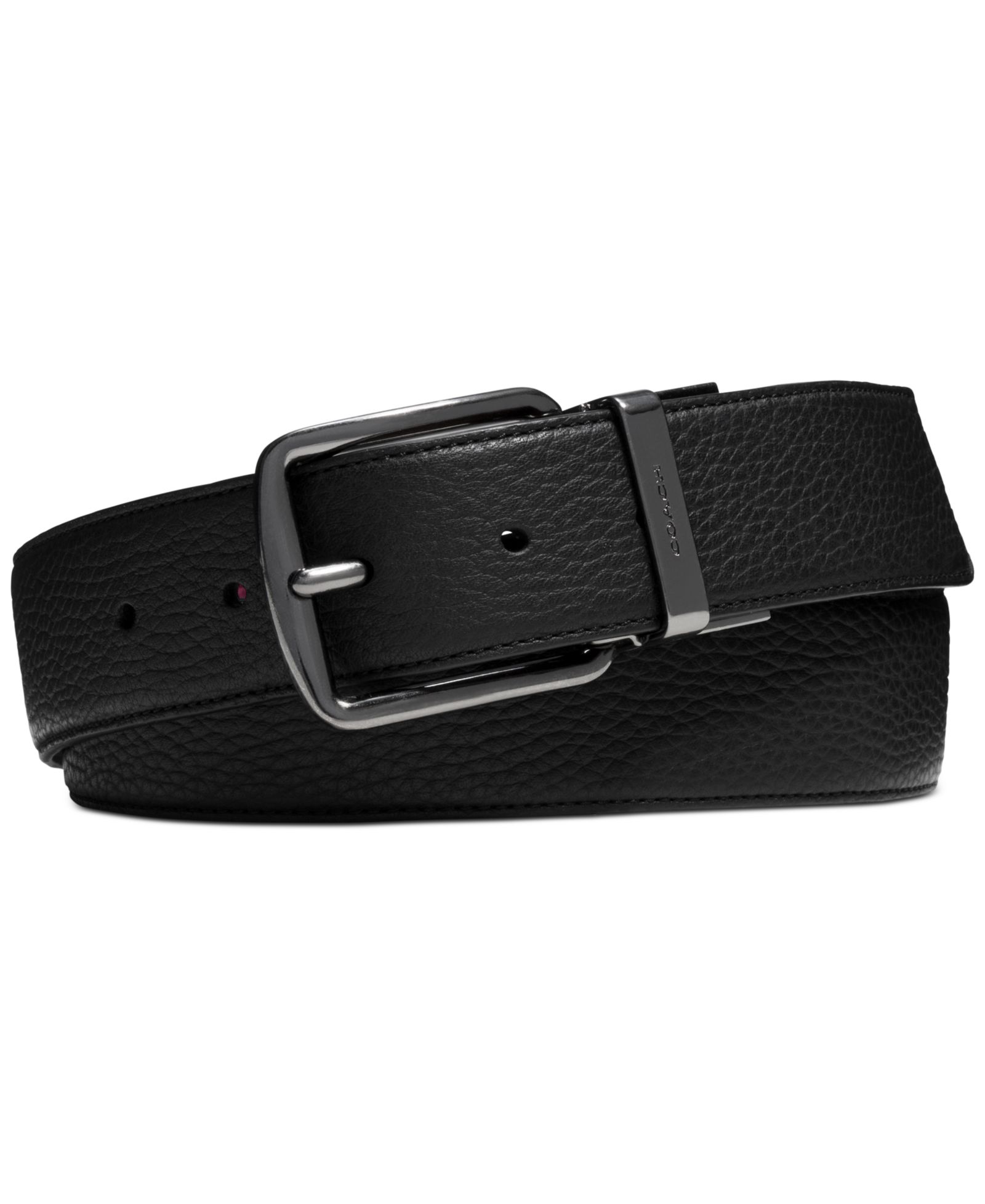 Мужской кожаный ремень COACH Reversible
