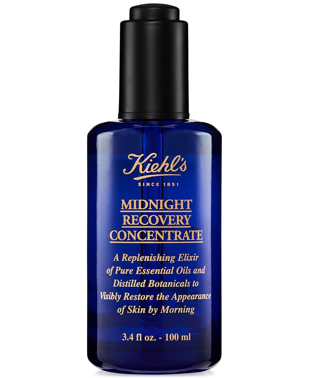 Kiehl's Since 1851 Midnight Recovery Concentrate увлажняющее масло для лица, 3.4-oz.