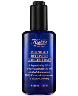 Kiehl's Since 1851 Midnight Recovery Concentrate Moisturizing Face Oil, 3.4-oz.