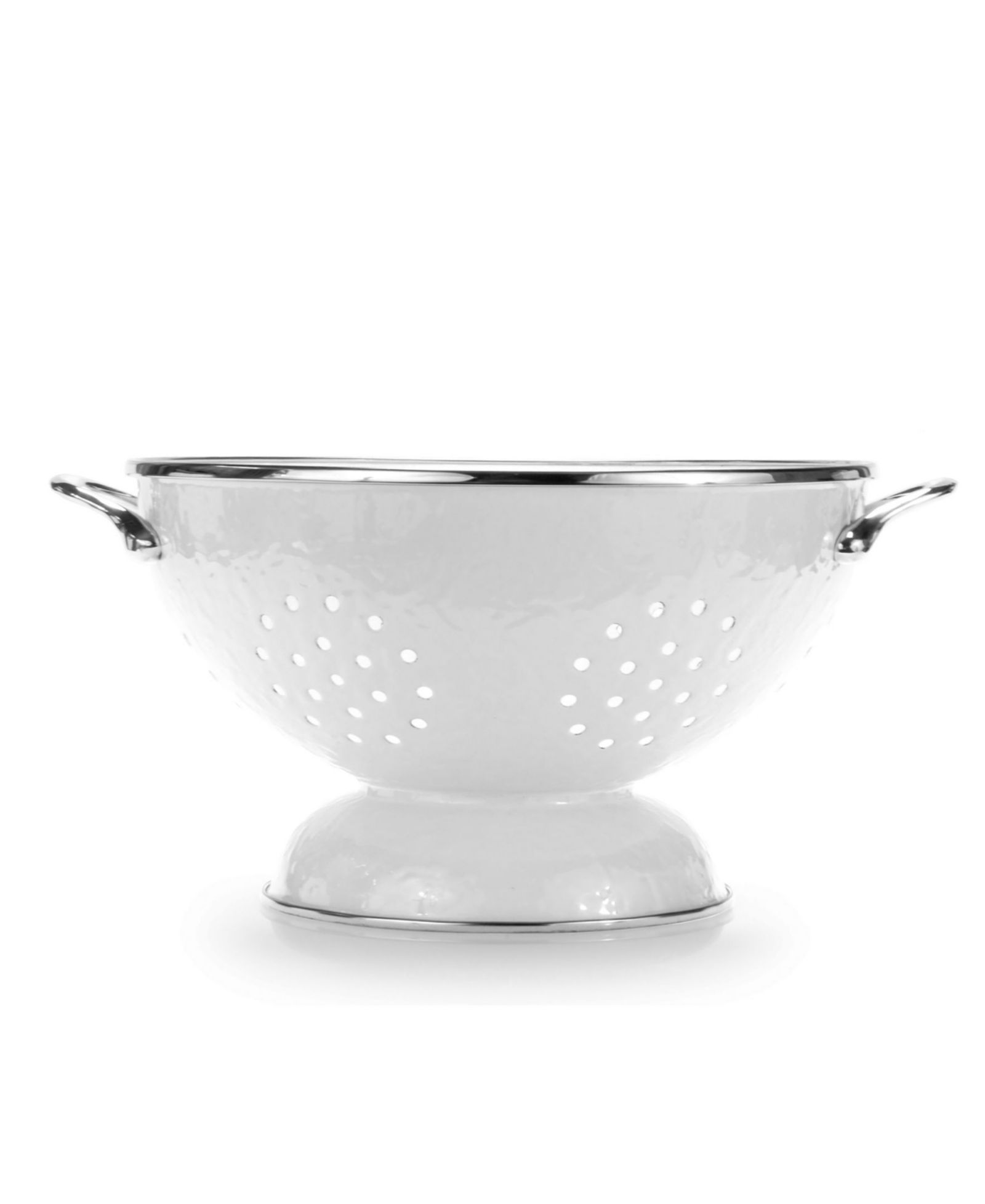 Коллекция Golden Rabbit Solid White Enamelware 2 Quart Colander