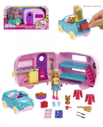 Barbie Playset с куклой Chelsea и игрушечной машиной