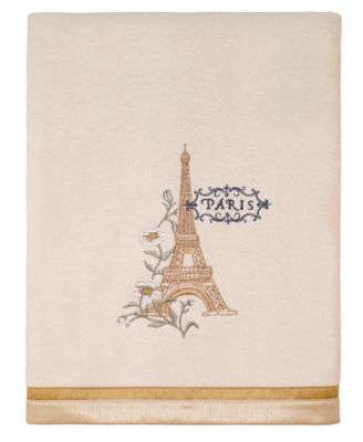 Avanti Paris Botanique хлопковое банное полотенце с вышивкой, 27" x 50"