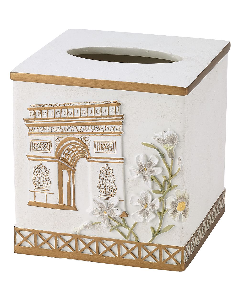 Avanti Paris Botanique декоративная шкатулка для салфеток из смолы с ручной росписью