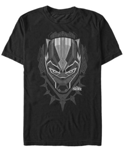 Мужская футболка Marvel Black Panther Wakanda King Plaque, короткий рукав