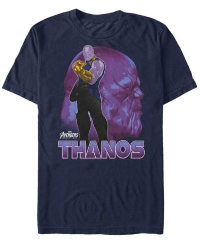 Мужская футболка Marvel Avengers Infinity War Thanos Strong Pose с коротким рукавом